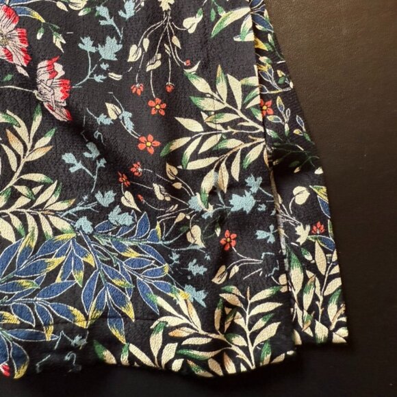 JJill Long Sleeve Floral Tunic Blouse Size Large - Picture 9 of 9